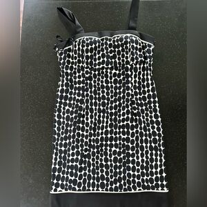 Black and White Sun Dress